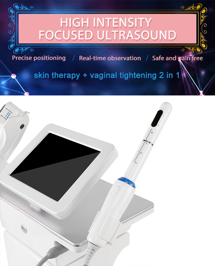 Hifu Technology 2 in 1 Vaginal Tightening / Wrinkle Removal portable Deivce