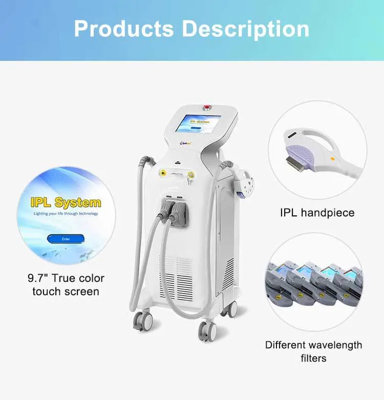 IPL+RF+Elight Intelligent Beauty Equipment Is Multi-Function Which Integrates